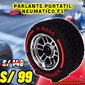 📣PARLANTE PORTÁTIL NEUMATICO F1🏎️